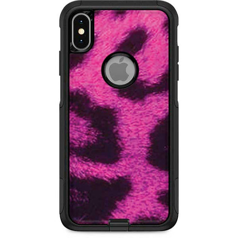 Pink Leopard Spots Otterbox Commuter iPhone Skin