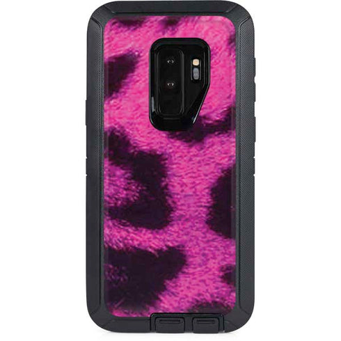 Pink Leopard Spots Otterbox Defender Galaxy Skin