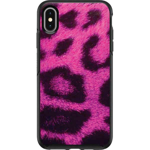 Pink Leopard Spots Otterbox Symmetry iPhone Skin