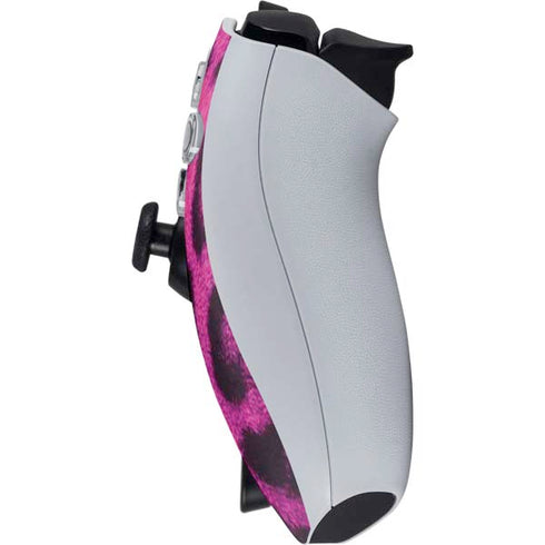 Pink Leopard Spots PlayStation Portal Remote Player Skin