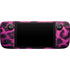 Pink Leopard Spots Steam Deck Handheld Gaming Computer Skin