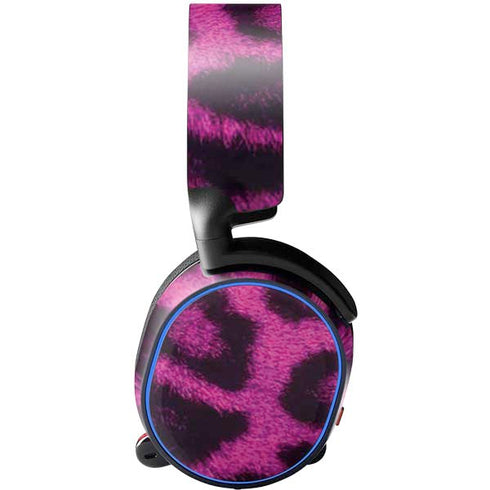 Pink Leopard Spots SteelSeries Arctis 5 Skin