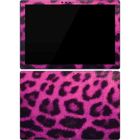 Pink Leopard Spots Surface Pro 7 Skin
