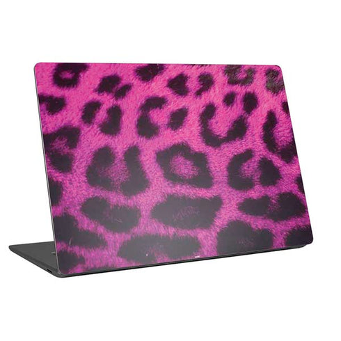 Pink Leopard Spots Universal Laptop 16in (13 x 9.4in) Skin