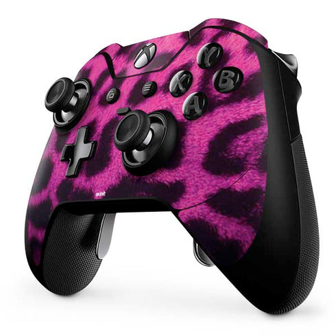 Pink Leopard Spots Xbox One Elite Controller Skin