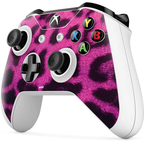 Pink Leopard Spots Xbox One S All-Digital Edition Bundle Skin