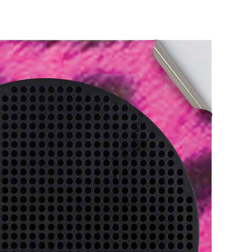 Pink Leopard Spots Xbox Series S Console Skin