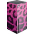 Pink Leopard Spots Xbox Series X Console Skin