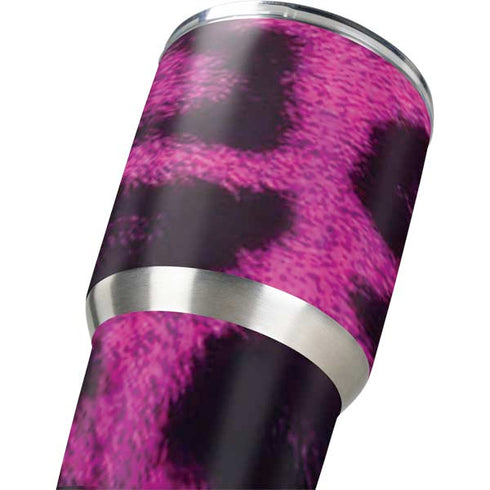 Pink Leopard Spots Yeti 30oz Rambler Tumbler Skin