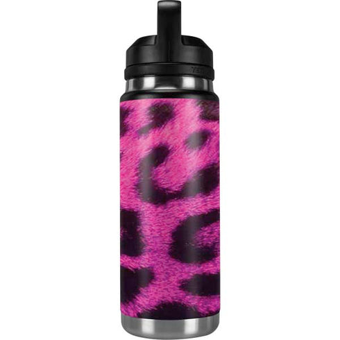 Pink Leopard Spots YETI Rambler 26oz Bottle Skin