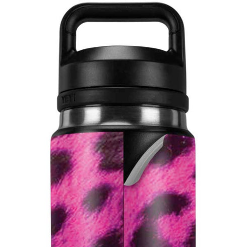 Pink Leopard Spots YETI Rambler 26oz Bottle Skin