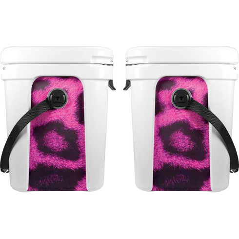 Pink Leopard Spots YETI Roadie 24 Hard Cooler Skin