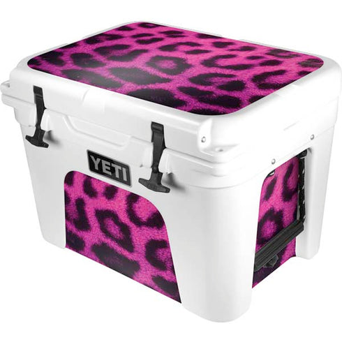 Pink Leopard Spots YETI Tundra 35 Hard Cooler Skin