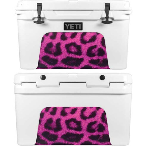 Pink Leopard Spots YETI Tundra 45 Hard Cooler Skin
