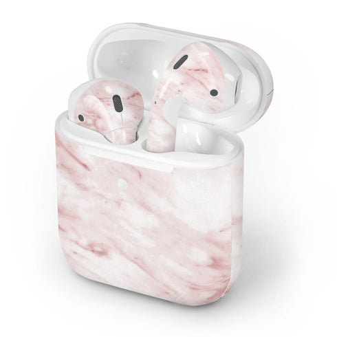 Pink Marble Apple AirPods 2 Skin