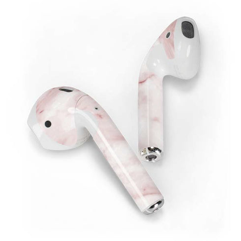 Pink Marble Apple AirPods Skin