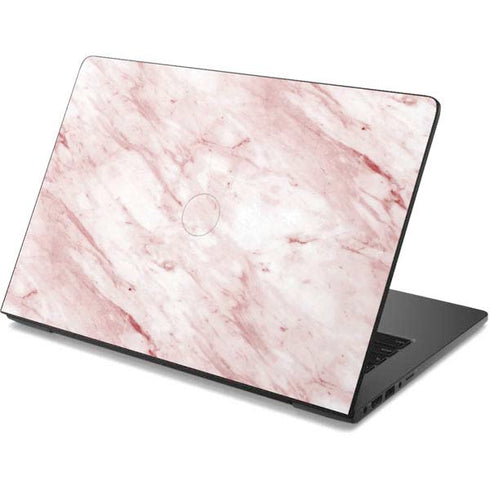 Pink Marble Dell Chromebook Skin