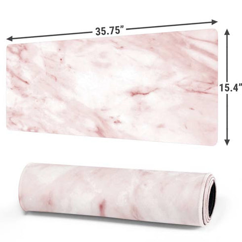 Pink Marble Gaming Mouse Pad