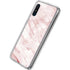Pink Marble Galaxy A10e Clear Case