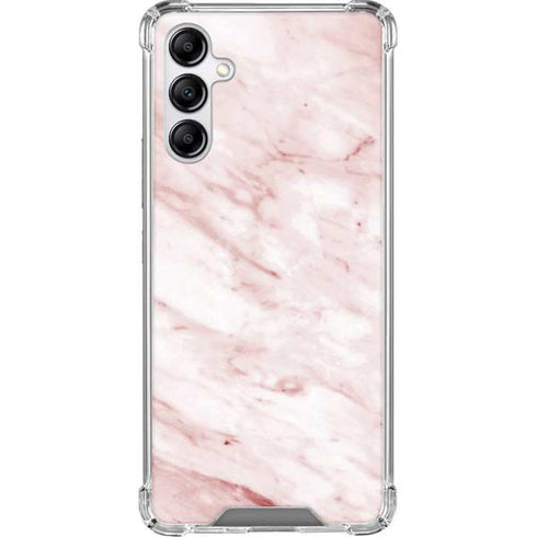 Pink Marble Galaxy A14 5G Clear Case