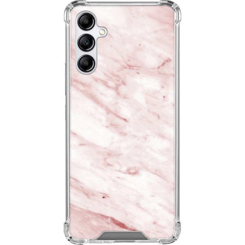 Pink Marble Galaxy A15 5G Clear Case