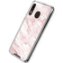 Pink Marble Galaxy A30 Clear Case