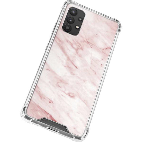 Pink Marble Galaxy A32 5G Clear Case