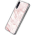 Pink Marble Galaxy A50 Clear Case