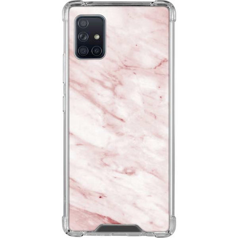 Pink Marble Galaxy A51 5G Clear Case
