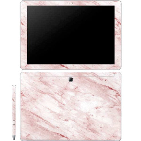 Pink Marble Galaxy Book 12in Skin