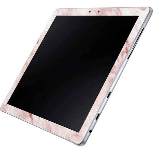 Pink Marble Galaxy Book 12in Skin
