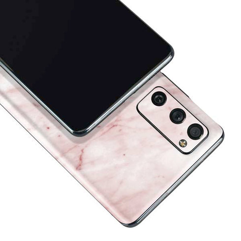 Pink Marble Galaxy S20 Fan Edition Skin