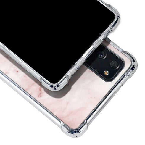 Pink Marble Galaxy S20 FE Clear Case