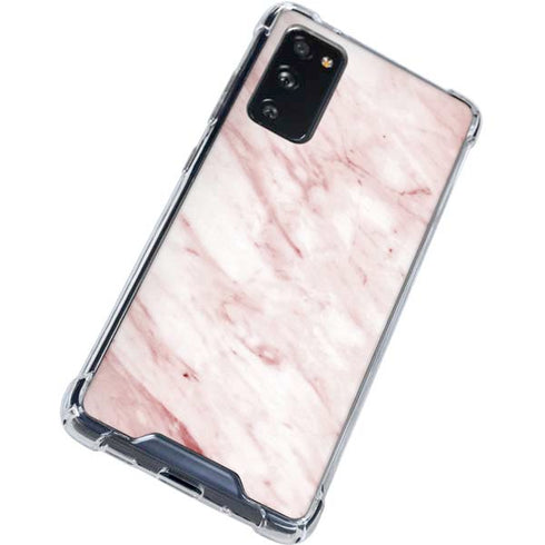 Pink Marble Galaxy S20 FE Clear Case
