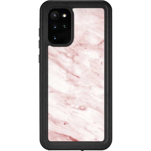 Pink Marble Galaxy S20 Plus Waterproof Case