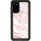 Pink Marble Galaxy S20 Waterproof Case
