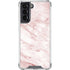 Pink Marble Galaxy S22 Clear Case
