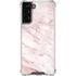 Pink Marble Galaxy S22 Plus Clear Case