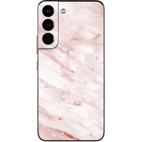 Pink Marble Galaxy S22 Skin