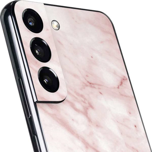 Pink Marble Galaxy S22 Skin