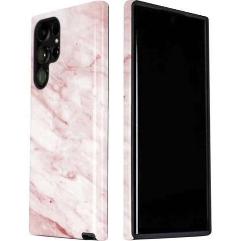 Pink Marble Galaxy S22 Ultra Pro Case