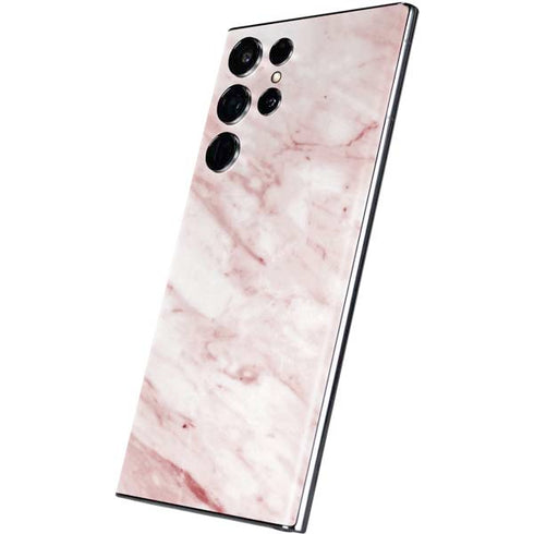 Pink Marble Galaxy S22 Ultra Skin