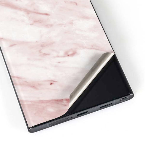 Pink Marble Galaxy S22 Ultra Skin