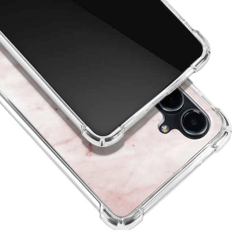 Pink Marble Galaxy S23 FE Clear Case
