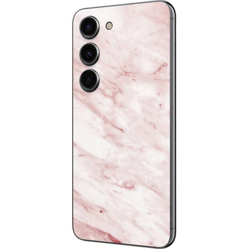 Pink Marble Galaxy S23 Skin