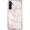 Pink Marble Galaxy S24 Clear Case