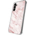 Pink Marble Galaxy S24 Plus Clear Case