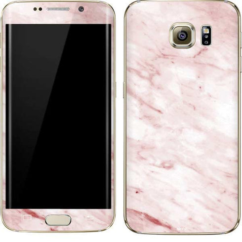Pink Marble Galaxy S7 Edge Skin