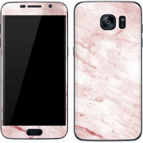 Pink Marble Galaxy S7 Skin