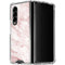 Pink Marble Galaxy Z Fold4 5G Clear Case